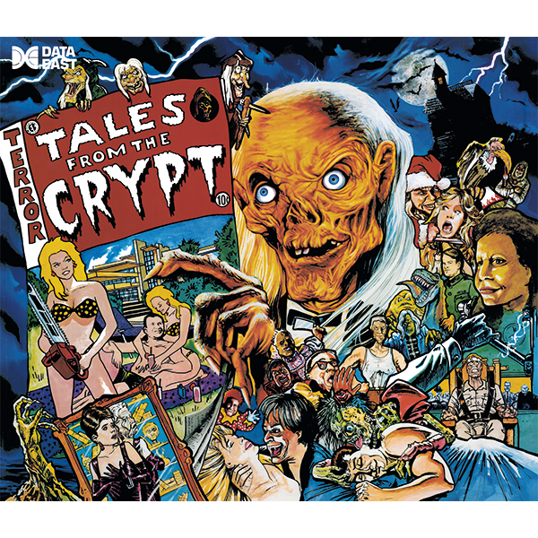 Tales from the Crypt Acrylic Backglass - Image 1
