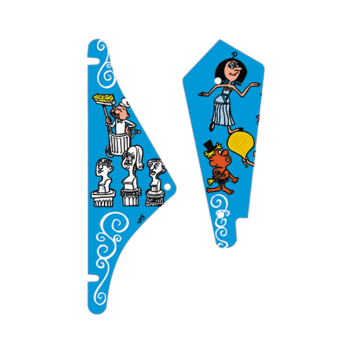 Adventures of Rocky and Bullwinkle and Friends Plastics - Image 1