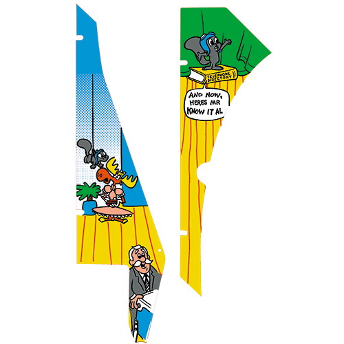 Adventures of Rocky and Bullwinkle and Friends Plastics - Image 1