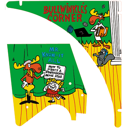 Adventures of Rocky and Bullwinkle and Friends Plastics - Image 1