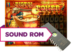 Pistol Poker Sound Rom AROM2