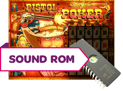 Pistol Poker Sound Rom AROM3 - Image 1