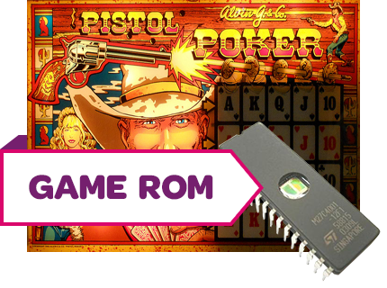 Pistol Poker Game Rom U2 - Image 1