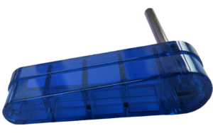 Flipper Bat Early Bally Transparent Blue