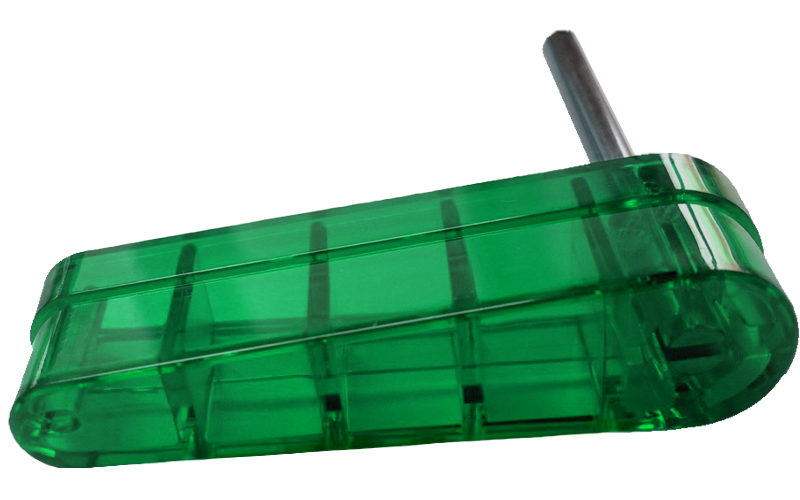 Flipper Bat Early Bally Transparent Green - Image 1