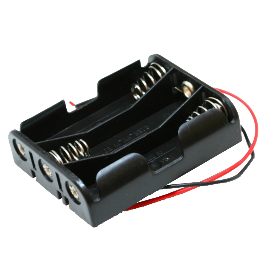 Remote Battery Holder 3 x AAA - Image 1