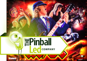 AC/DC Pro UltiFlux Playfield LED Set