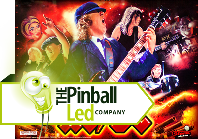 AC/DC Pro UltiFlux Playfield LED Set - Image 1