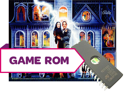 Addams Family CPU Game Rom - Image 1