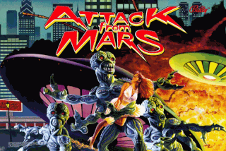 Attack from Mars 3D Translite - Image 1