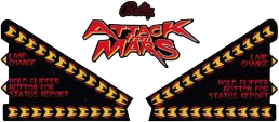Attack from Mars Apron Decal Set