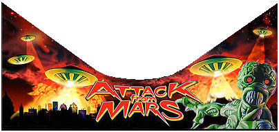 Attack from Mars Custom Apron - Image 1
