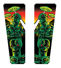 Attack from Mars Backbox Decal Set (Next Gen)