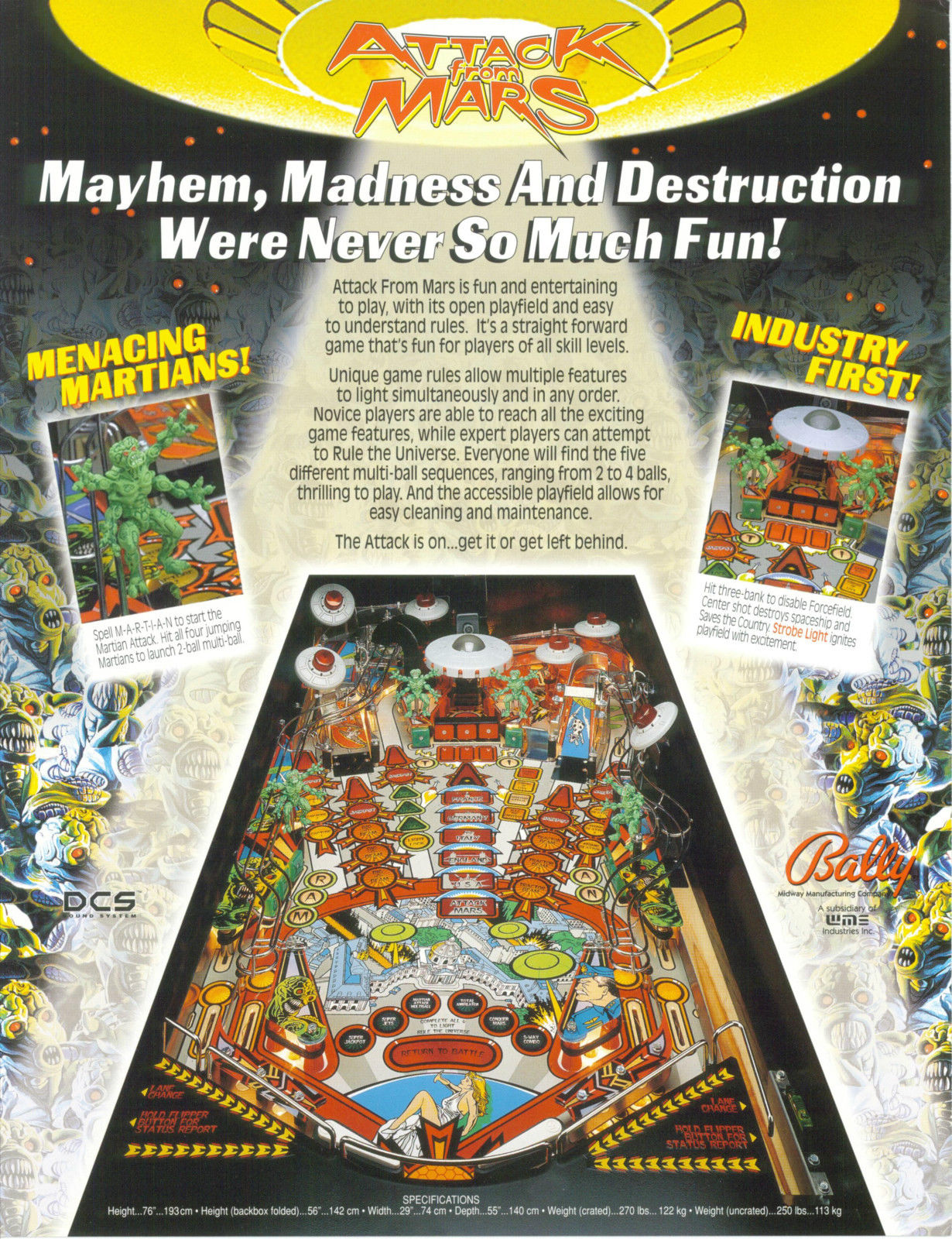 Attack from Mars Flyer - Image 2