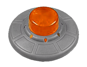 Attack from Mars Mini Saucer Orange