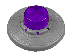 Attack from Mars Mini Saucer Purple - Image 1