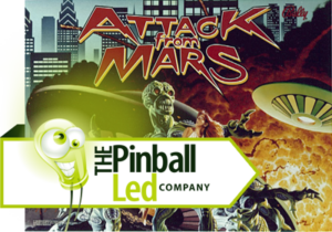 Attack from Mars UltiFlux Playfield LED Set