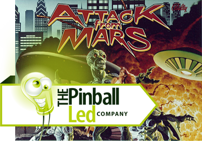 Attack from Mars UltiFlux Playfield LED Set - Image 1