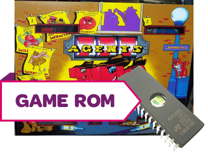 Agents 777 CPU Game Rom C - Image 1