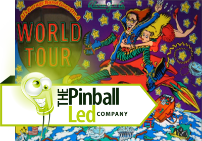 Al's Garage Band Goes On a World Tour UltiFlux Playfield LED Set