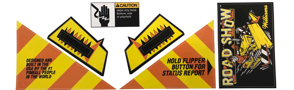 Road Show Apron Decal Set - Image 1