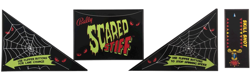 Scared Stiff Apron Decal Set - Image 1
