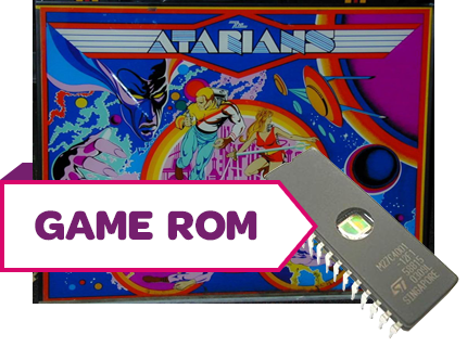 The Atarians CPU Game Rom Set - Image 1