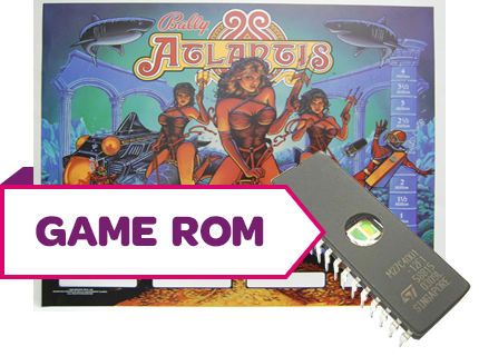 Atlantis CPU Game Rom Set - Image 1