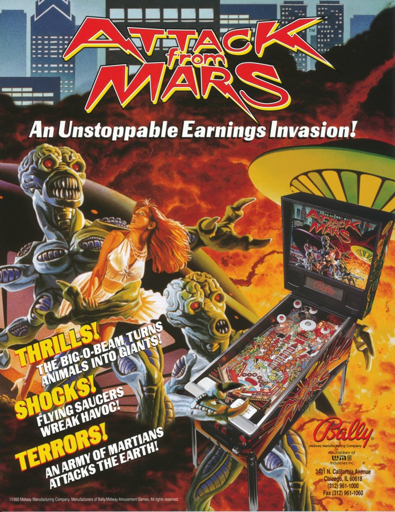 Attack from Mars Flyer - Image 1