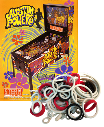 Austin Powers Rubberset