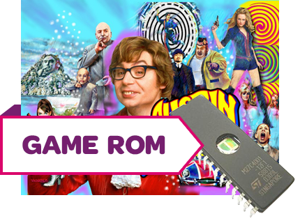 Austin Powers Game/Display/Sound Rom Set (German) - Image 1