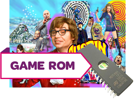 Austin Powers Game/Display Rom Set - Image 1