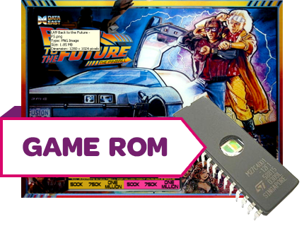 Back to the Future CPU Game Rom Set - Image 1