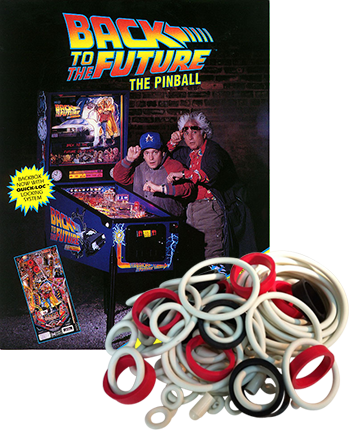 Back to the Future Rubber Set - Image 1
