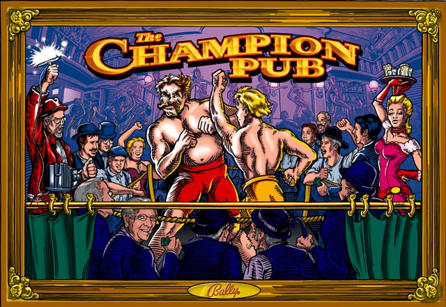 Champion Pub Mini Translite - Image 1