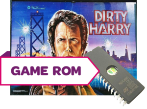 Dirty Harry CPU Game Rom