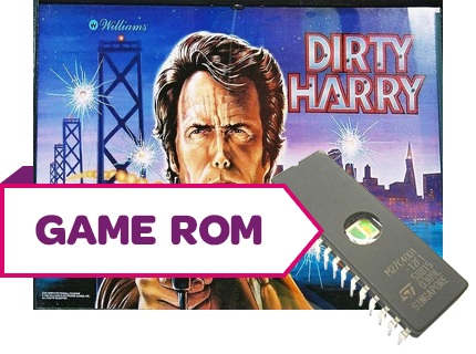 Dirty Harry CPU Game Rom - Image 1