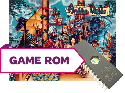 Tales of the Arabian Nights CPU Game Rom - Image 1
