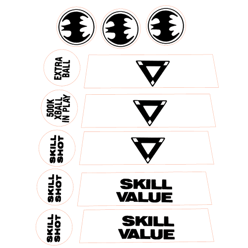 Batman Decal Set 1 - Image 1