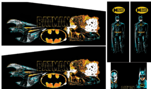 Batman Cabinet Decals