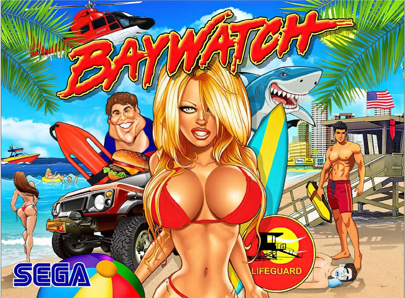 Baywatch Alternate Translite 3 - Image 1