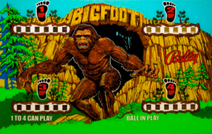 Bigfoot Backglass Large
