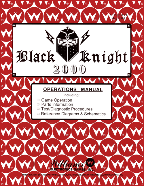 Black Knight 2000 Manual