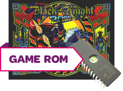 Black Knight 2000 CPU Game Rom Set - Image 1
