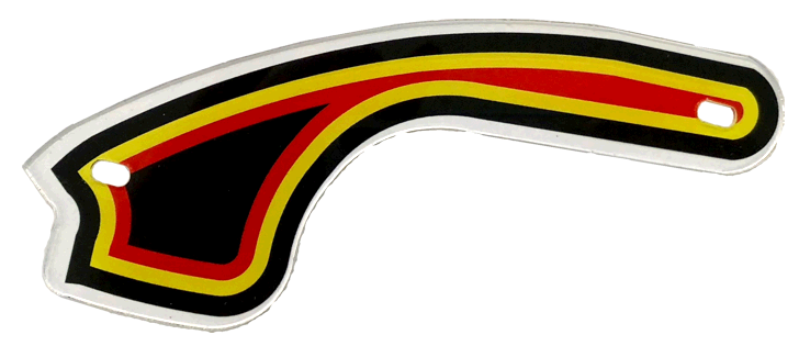 Black Pyramid Upper Right Plastic - Image 1