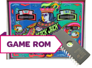 Black Jack CPU Game Rom Set