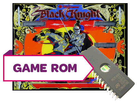 Black Knight CPU Game Rom Set - Image 1