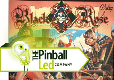 Black Rose UltiFlux Playfield LED Set - Image 1