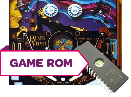 Black Velvet CPU Game Rom B - Image 1