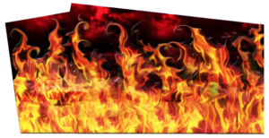 AC/DC Flaming Hot PinBlades